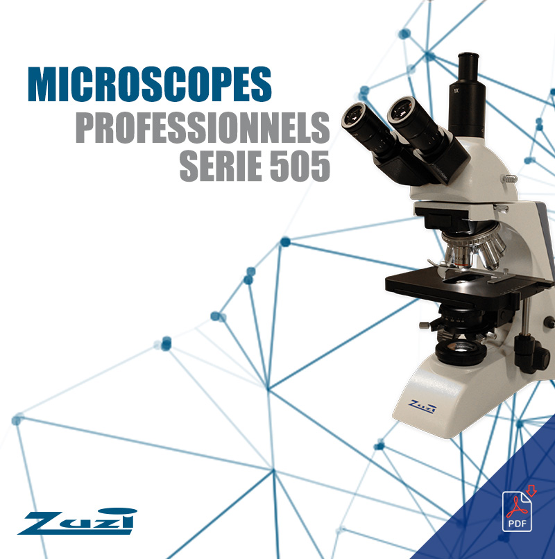 Microscopes biologiques professionnels serie 505