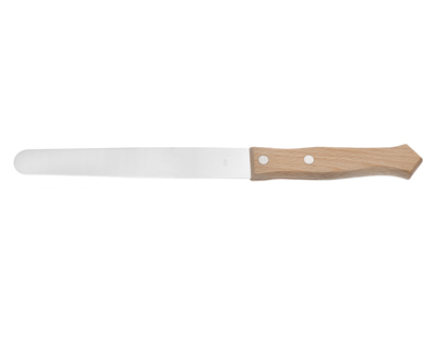 Spatula, wooden handle blade length: 150 mm