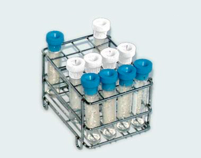Support Acier Inox 24T. (6x4) p/tubes diam.13mm