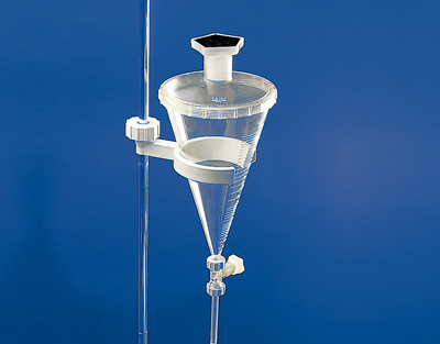 Separating funnel, PMP, 500 ml