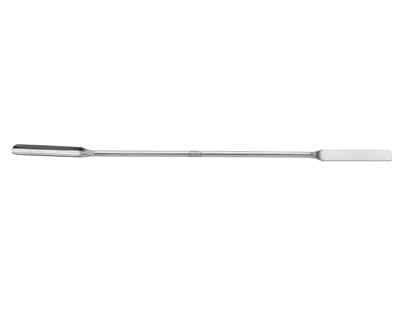 Micro espátula plana-acanalada flexible 130x4mm