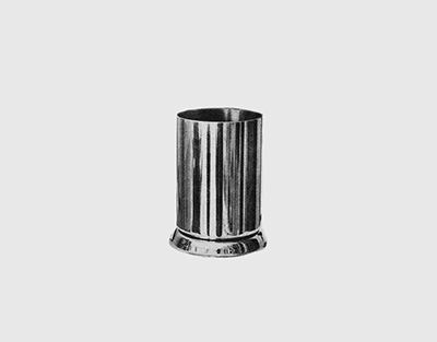 RECIPIENT inox DE STERILISATION 1600 ml