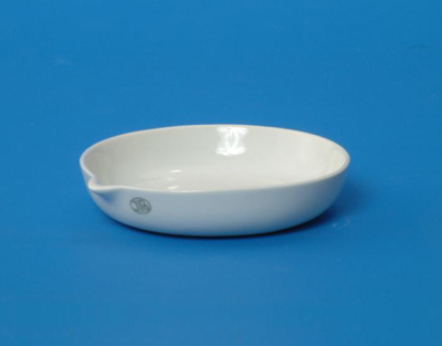 Evap. flat bottom, low form, 110ml, Ø 100 mm, JIPO