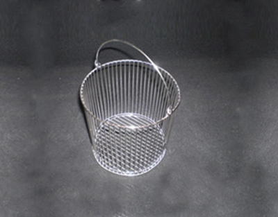 Panier rond en fil INOX 8/10 140x140mm