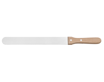 Espátula mango de madera L.250mm