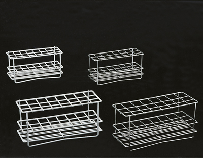 Portoir en fil plastifié 24 tubes  D.25