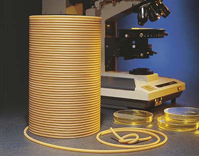 Tube beige rubber, d. 50.0/60.0 mm, metre