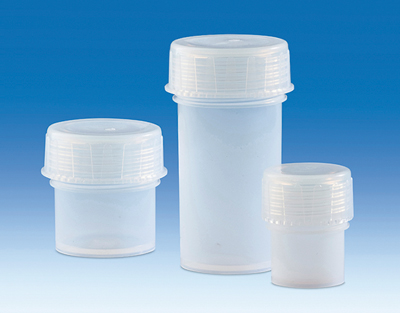 Bote p/muestra c/tapa a rosca PFA, 90 mL