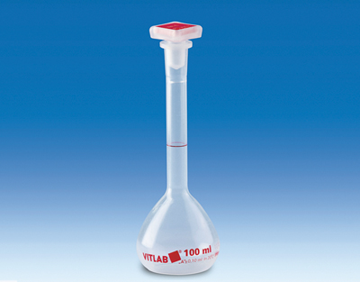 Matraz aforado PMP Clase A, 1000mL, Vitlab