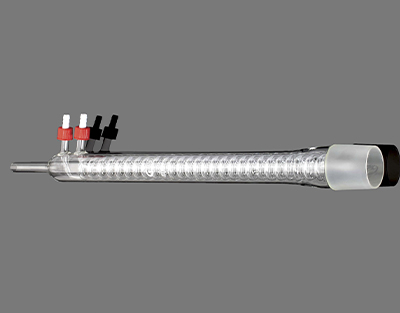 Réfrigérant de Dimroth 45/40 300 mm pour Soxhlet 100 mL