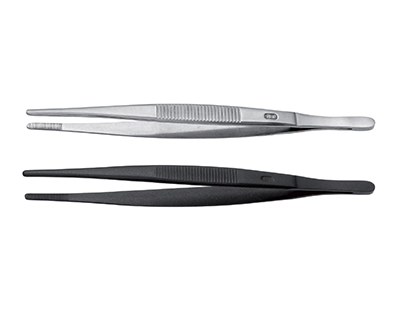 Brucelle droite pointe mousse 145 mm