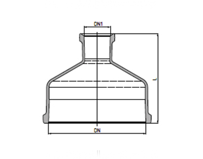 Adpatador DN80PZ/40KZB