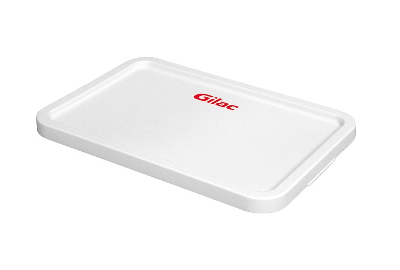 Tapa para contenedor rectangular 25, 35 y 55 L, HDPE blanca