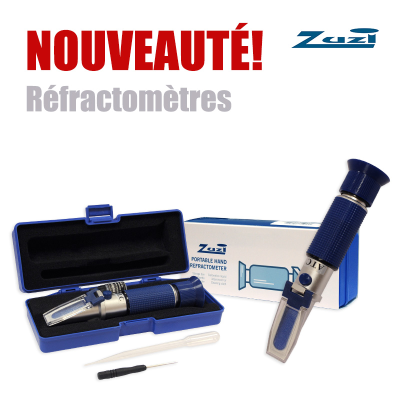 Nouveaux réfractomètres à main 