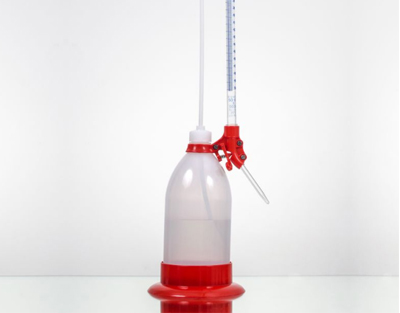 Burette automatique en verre, Classe B, 10 mL 1/20