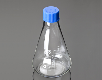 Matraz Erlenmeyer Glassco t/rosca 1000 mL