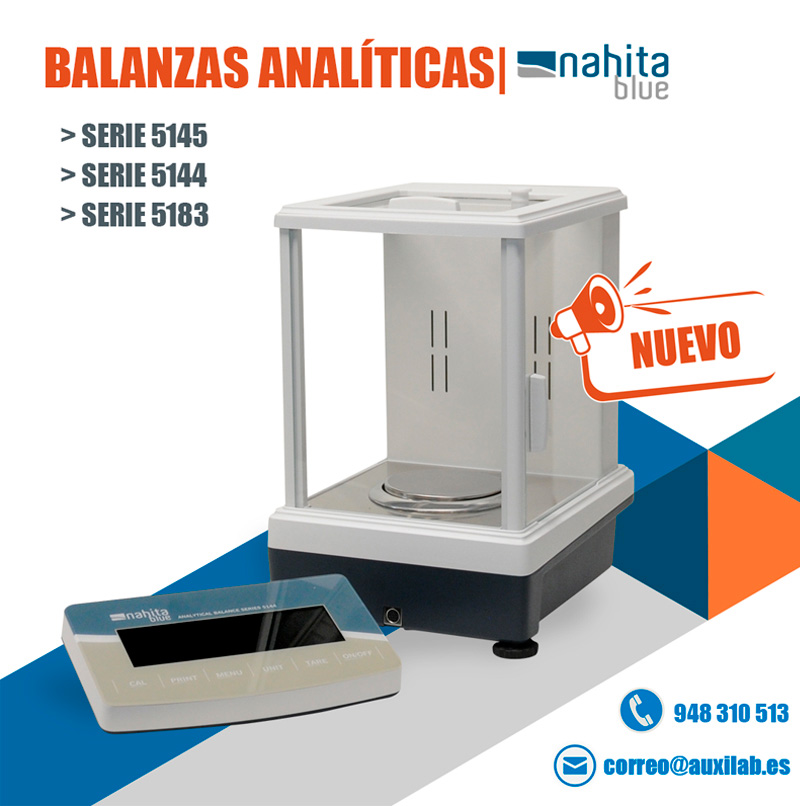  Nueva Gama de Balanzas Nahita-Blue innovación en precisión y funcionalidad