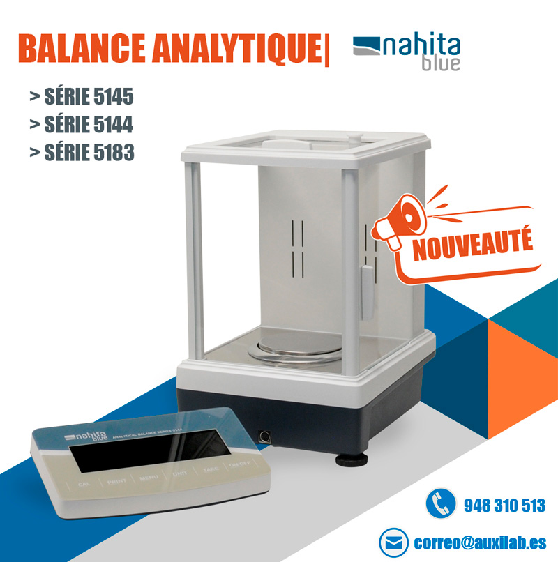  Nouvelle gamme de balances Nahita-Blue innovation en précision et fonctionnalité