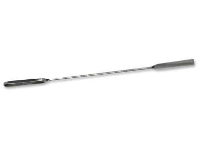 Microspatula flat- groove, 200 mm