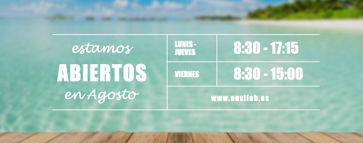 ¡Disfruta del verano con Auxilab! 🌞