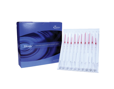 Chloride, 250-2500 ppm. Type: Titrets. Kit. 30 det.