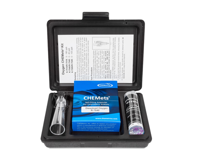Oxygène (Dissout), 0-40 ppb.Type: CHEMets. Kit. 30 det.