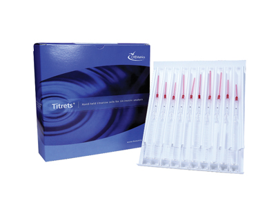 Chloride, 1000-10000 ppm.Type: Titrets. Kit. 30 det.
