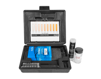 Fer (total et ferreux), 0-1 / 1-10 ppm. Type: CHEMets. Kit. 30 det.