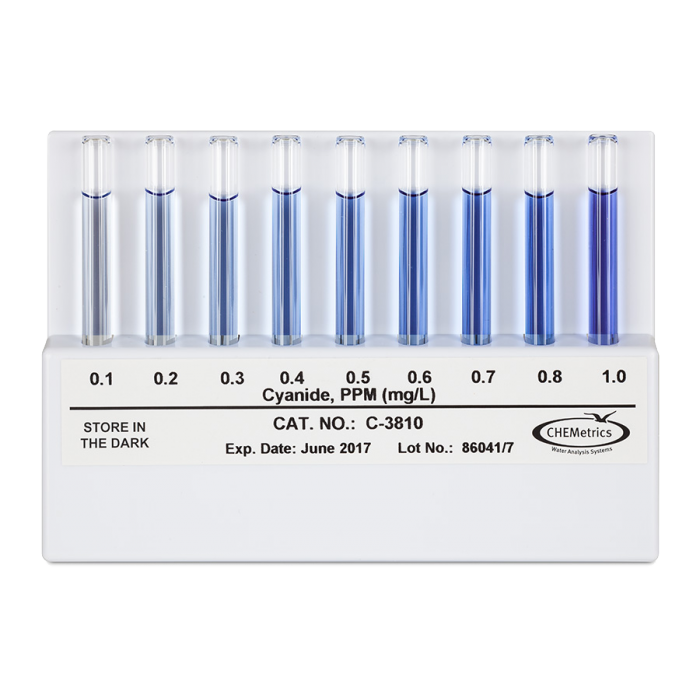 Comparateur de cyanure 0-1.1ppm
