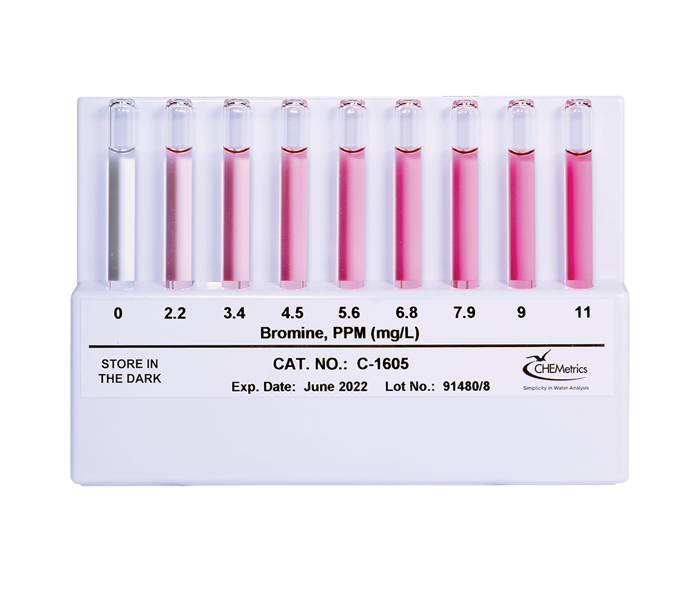 Comparateur de brome 0-11 ppm