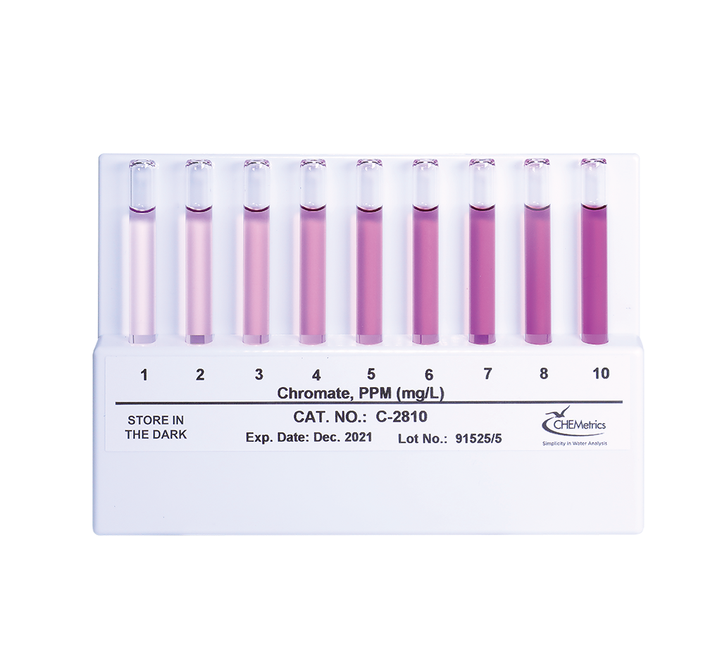 Comparateur de chromate 0-10 ppm