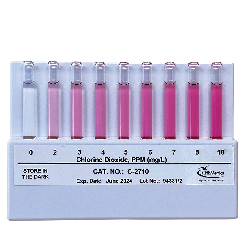 Comparateur de dioxyde de chlore 0-10ppm
