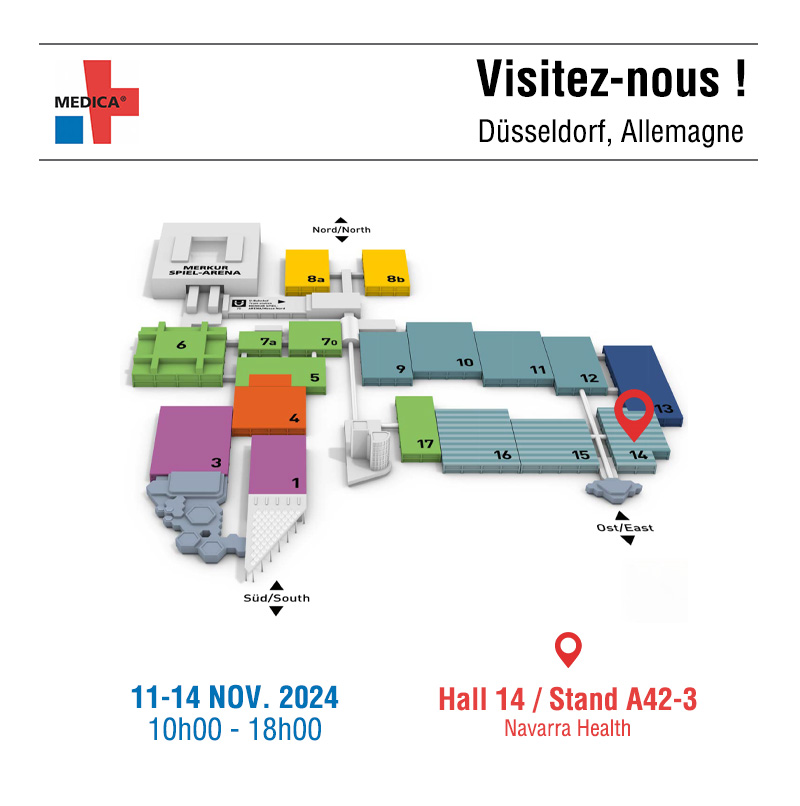 Auxilab sera présent à MEDICA 2024, Düsseldorf ! 🎉