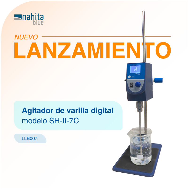 🚀 Nuevo agitador de varilla SH-II-7C. Precisión y potencia para tus mezclas 🧪