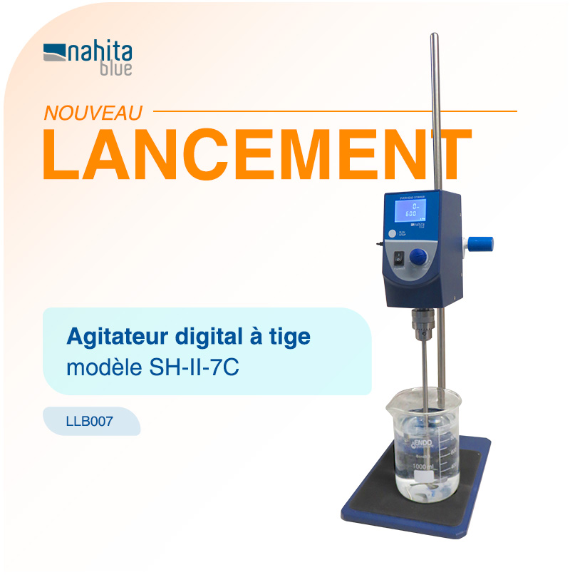 🚀 Nouveau agitateur à tige SH-II-7C. Précision et puissance pour vos mélanges 🧪