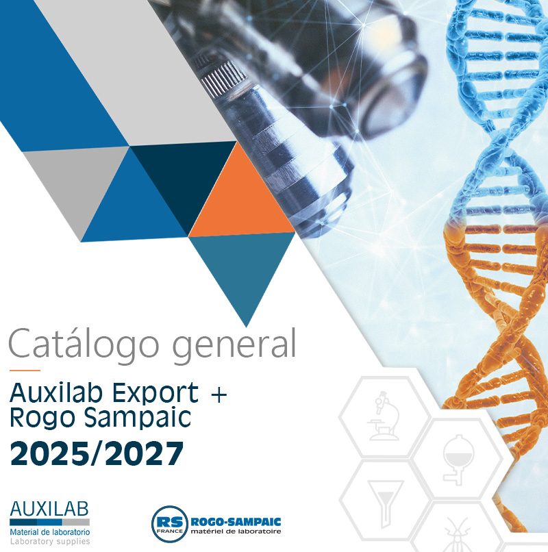 ¡Auxilab y Rogo Sampaic lanzan su nuevo Catálogo de Exportación 2025-2027! 🚀📚