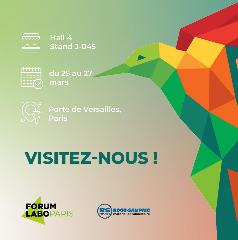 La science nous connecte. Prochaine étape, Forum LABO Paris ! 🚀