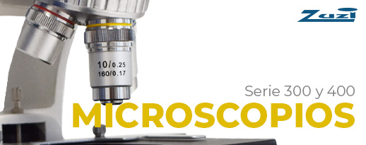 🔬 Nuevos microscopios Zuzi Serie 300 y 400