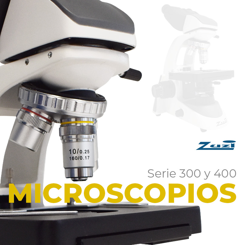 🔬 Nuevos microscopios Zuzi Serie 300 y 400