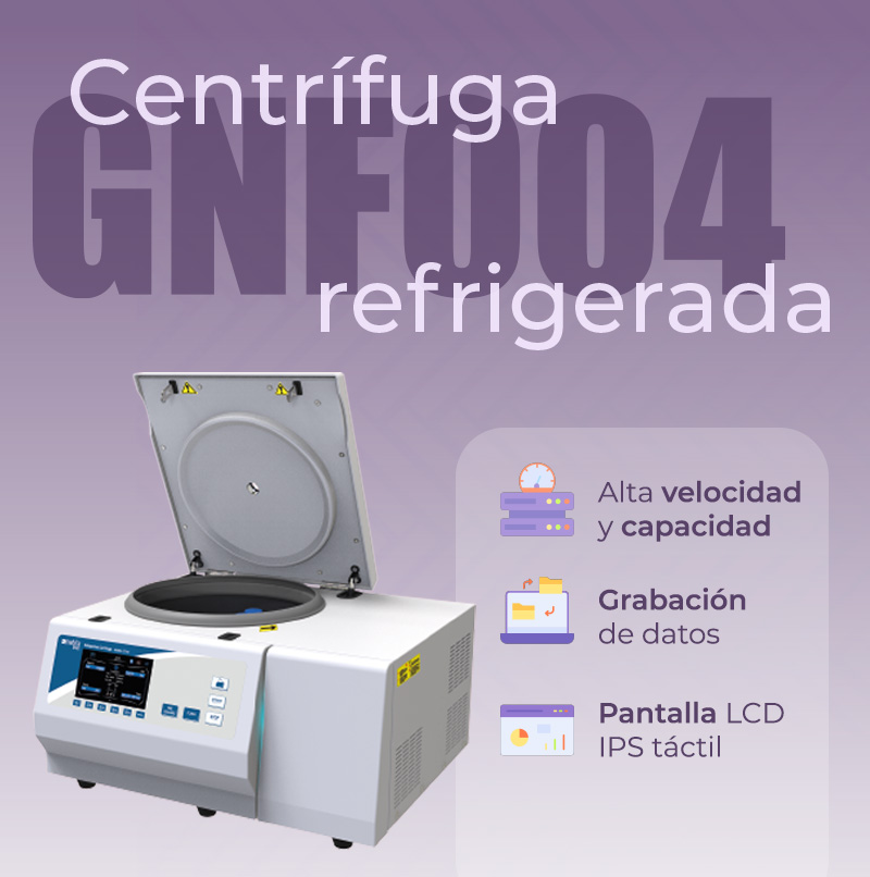 🧪 Nueva centrífuga refrigerada GNF004