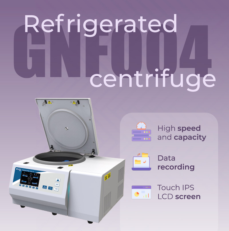 🧪 New GNF004 Refrigerated Centrifuge