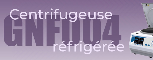 🧪 Nouvelle centrifugeuse réfrigérée GNF004