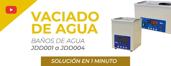 ¿Terminaste de usar tu baño de agua?