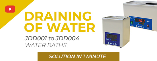 Finished using your water bath?