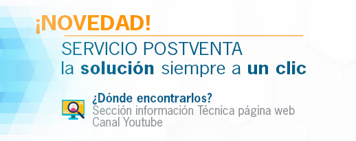 Nuevo servicio postventa vídeos explicativos para resolver errores técnicos paso a paso