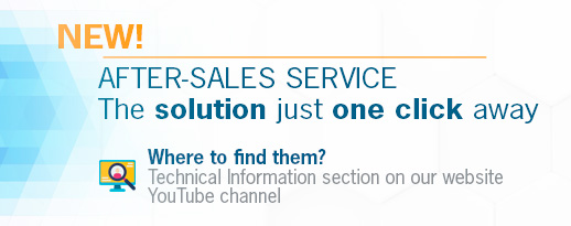 New after-sales service step-by-step videos to solve technical errors