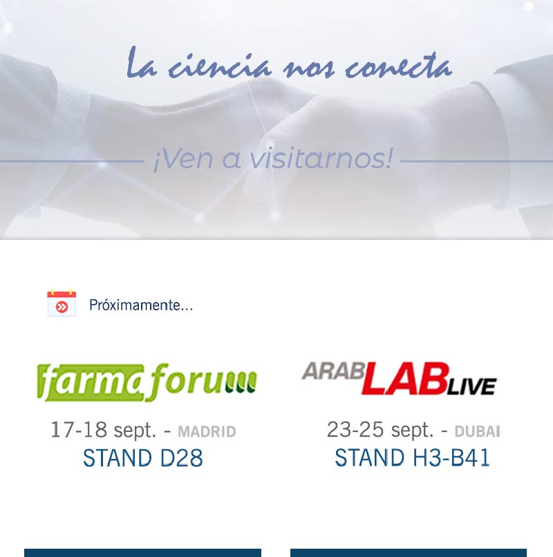 🌐 Auxilab estará presente en Farmaforum y Arablab 2025