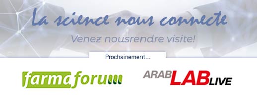 🌐 Auxilab sera présent à Farmaforum et Arablab 2025