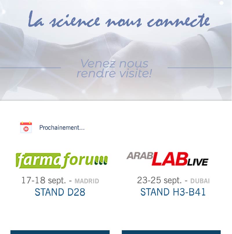 🌐 Auxilab sera présent à Farmaforum et Arablab 2025