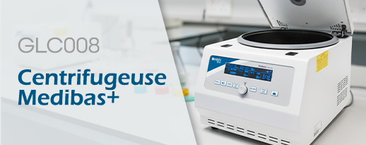 🧪 Nouvelle Centrifugeuse à Basse Vitesse Medibas+ GLC008